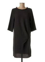 Rochie midi mâneci 3/4 mâneci 3/4 negru LA FEE MARABOUTEE femeie