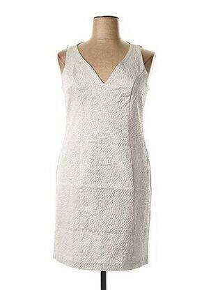 Rochie midi fără mâneci fără mâneci gri PAUL BRIAL femme