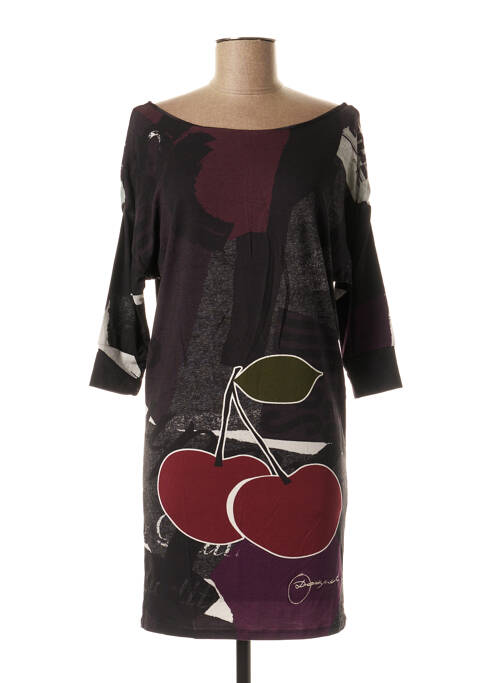 Rochie scurtă negru DESIGUAL femeie