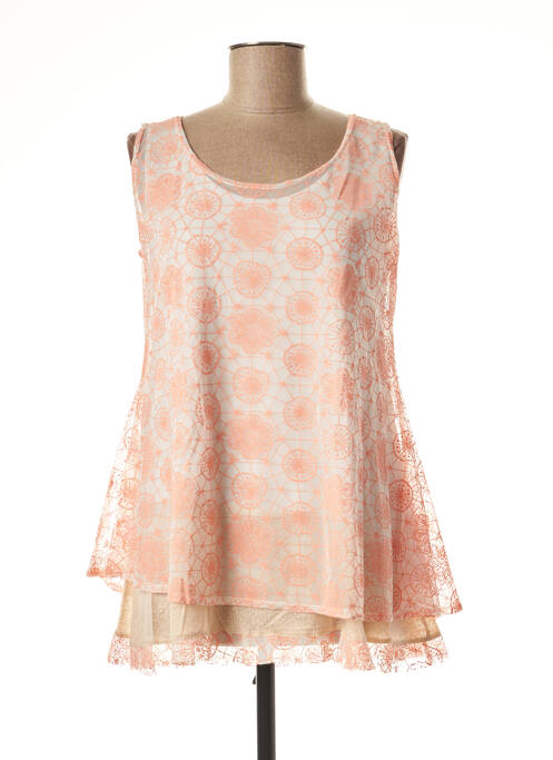 Top roz AKELA KEY femeie