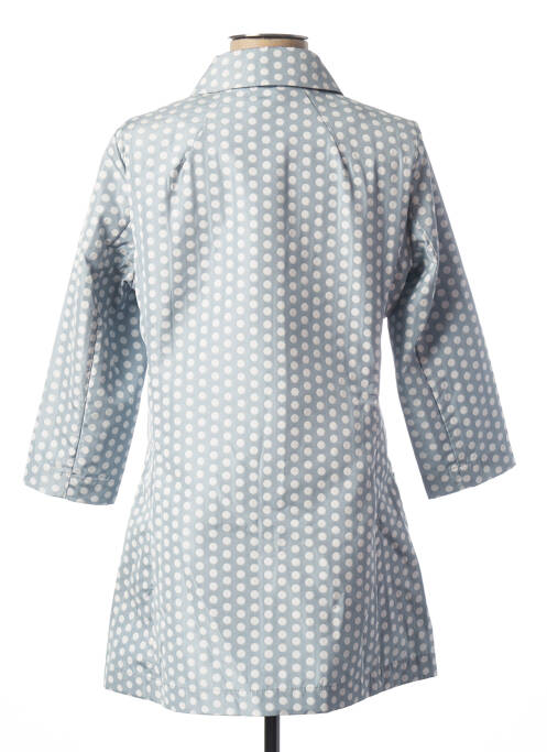 Palton lung albastru KOCCA femeie