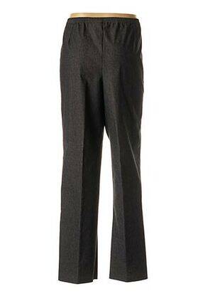 Pantalon croială dreaptă talie înaltă negru SAINT CHARLES femeie
