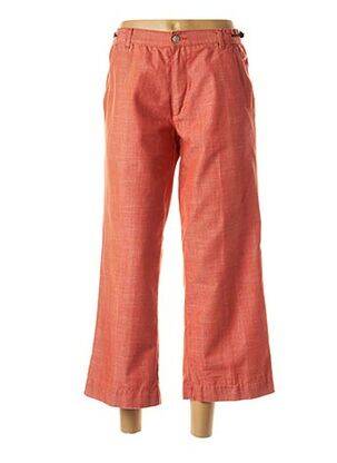 Pantalon trei sferturi portocaliu LAITA femeie