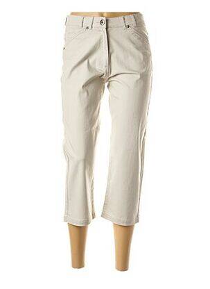 Pantalon trei sferturi gri CLAUDE DE SAIVRE femeie