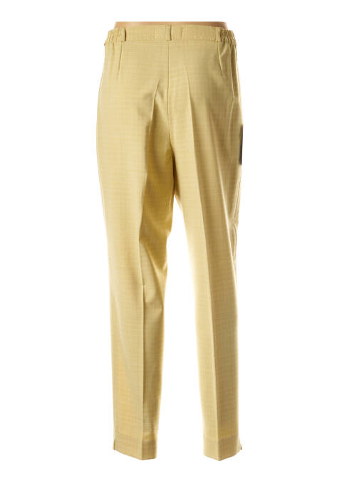 Pantalon buzunare talie înaltă verde NOLWENN femme