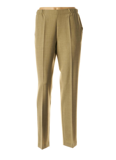 Pantalon buzunare talie înaltă verde MARYVET femme