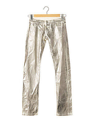 Pantalon drept buzunare talie joasă gri NOLITA femeie