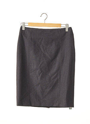 Fustă midi gri BERTEIL femeie