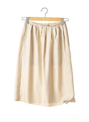 Fustă midi bej SOFIE D'HOORE femeie