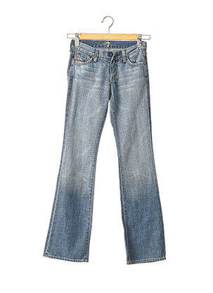Blugi bootcut albastru 7 FOR ALL MANKIND femeie
