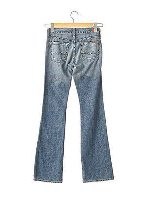 Blugi bootcut croială bootcut talie joasă albastru 7 FOR ALL MANKIND femeie