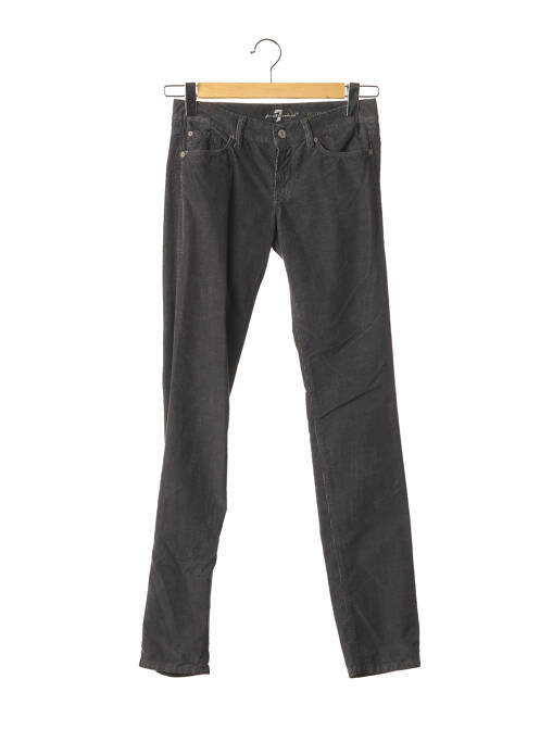 Pantalon drept gri 7 FOR ALL MANKIND femeie