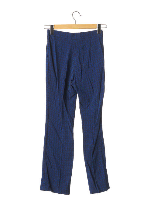 Pantalon drept albastru SANDRO femeie