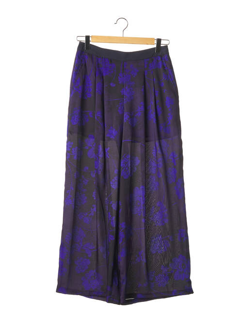 Pantalon drept talie joasă albastru MAX & CO femme