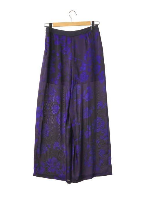 Pantalon drept talie joasă albastru MAX & CO femme