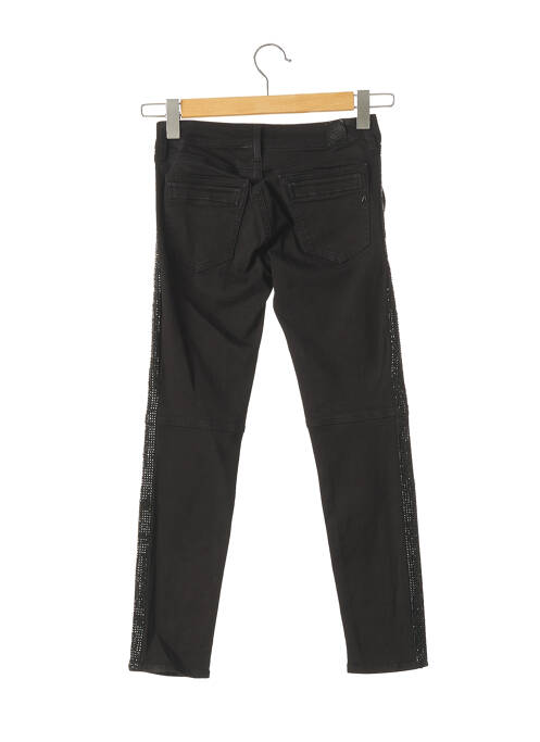 Pantalon slim negru REPLAY femeie