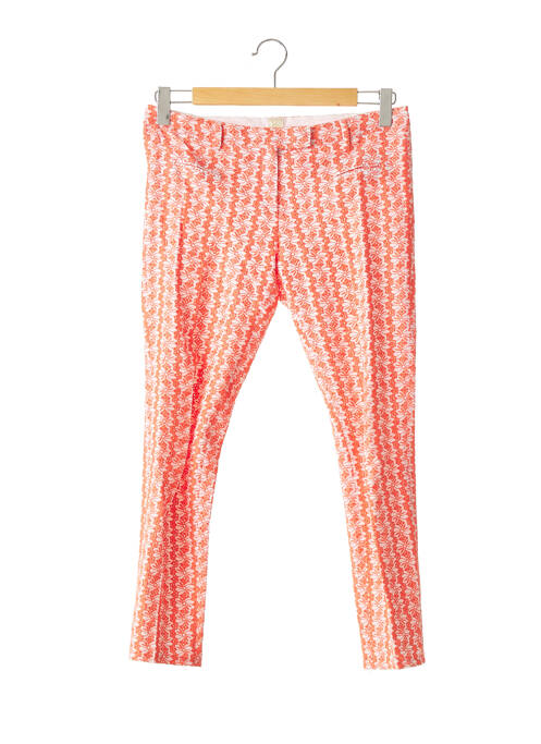 Pantalon drept portocaliu TRUE RELIGION femeie