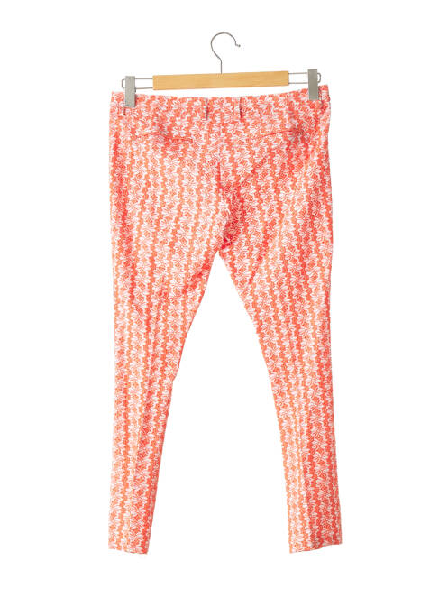 Pantalon drept portocaliu TRUE RELIGION femeie