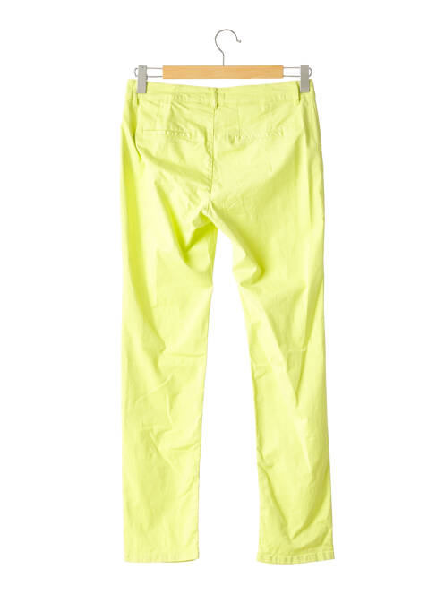 Pantalon drept elasticitate mărime normală verde DEVERNOIS femme