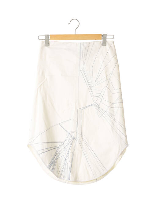 Fustă midi alb BRANDAZZA DE ADURIZ femeie