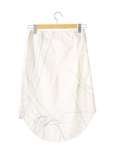 Fustă midi alb BRANDAZZA DE ADURIZ femeie