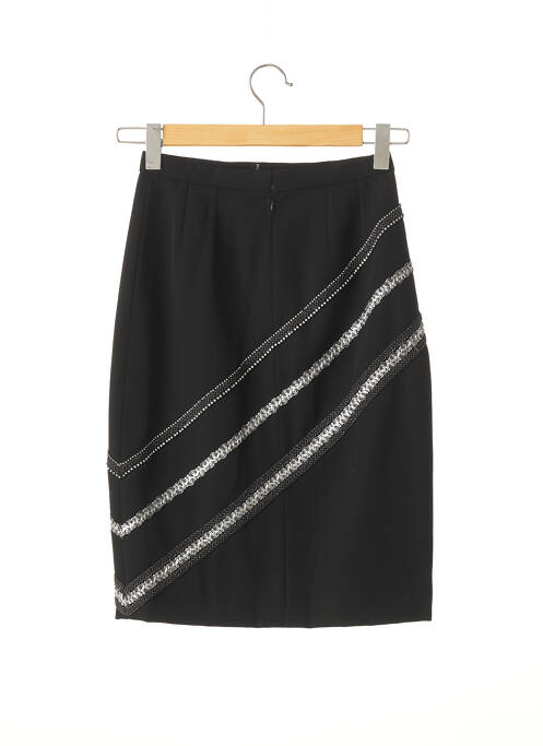 Fustă midi negru SANS MARQUE femeie