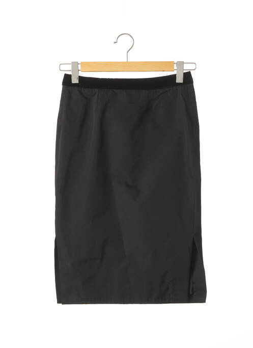 Fustă midi negru YVES SAINTLAURENT femeie