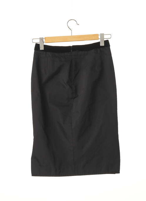 Fustă midi negru YVES SAINTLAURENT femeie