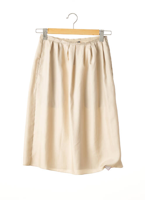 Fustă midi bej SOFIE D'HOORE femeie