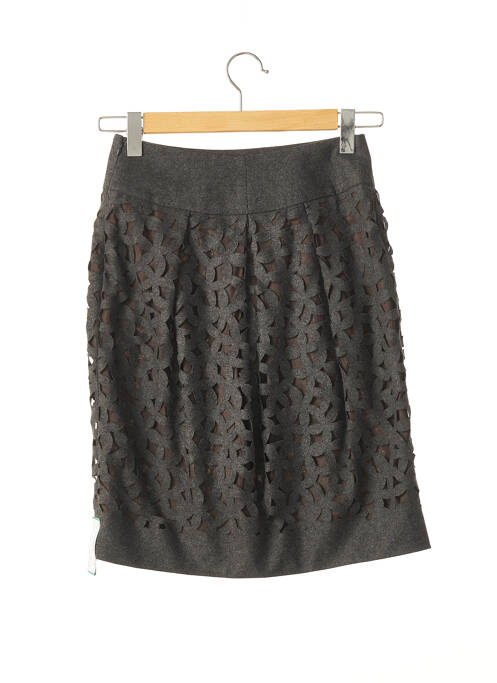 Fustă midi gri GUNEX femeie