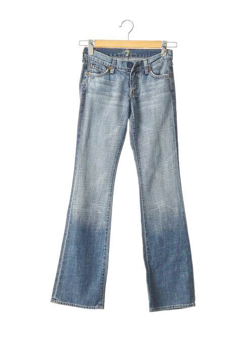 Blugi bootcut albastru 7 FOR ALL MANKIND femeie