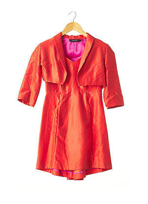 Set rochie căptușeală portocalie ALBI DE CORBIAC femeie