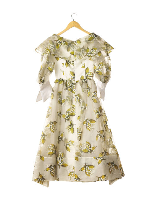 Rochie midi bej YUKI TORII femeie