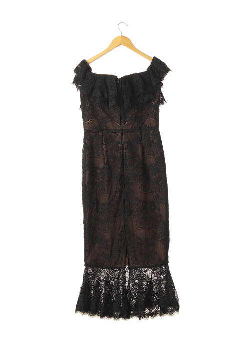Rochie midi negru MARCHESA NOTTE femeie