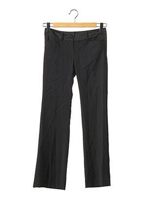 Pantalon evazat elasticitate talie joasă negru DOLCE & ROSA femeie