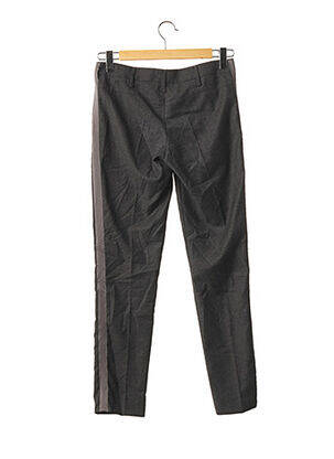 Pantalon drept elasticitate talie joasă gri GUNEX femeie