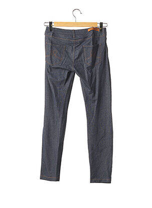Pantalon 7/8 elasticitate talie joasă albastru LOVE MOSCHINO femeie