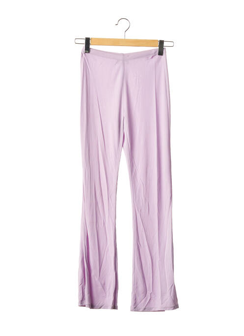 Pantalon drept violet LEA ROME femeie