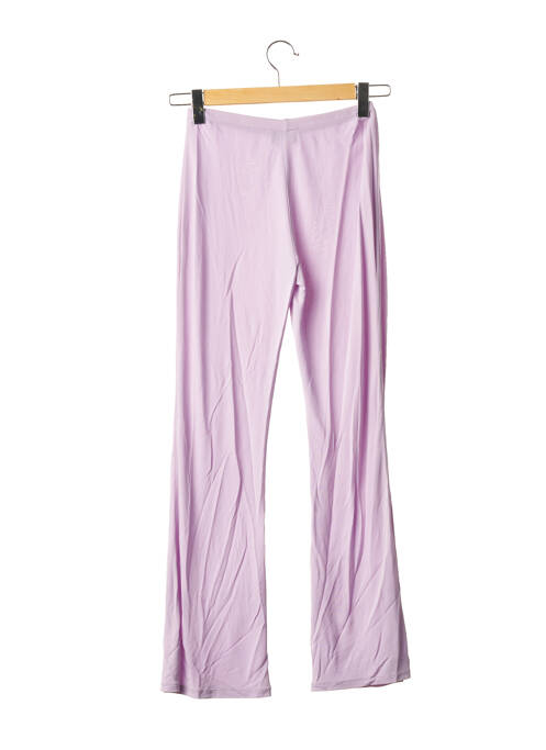 Pantalon drept violet LEA ROME femeie