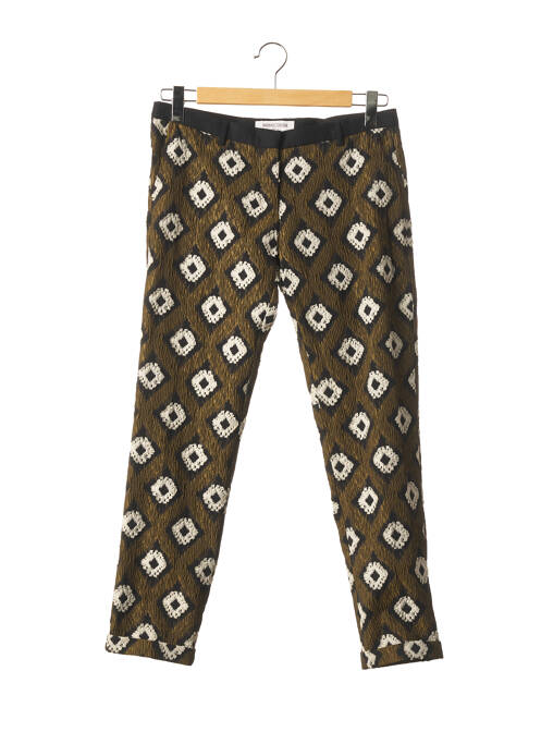 Pantalon drept maro MONOCROM femeie