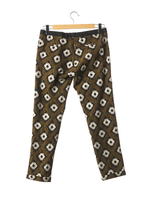 Pantalon drept maro MONOCROM femeie