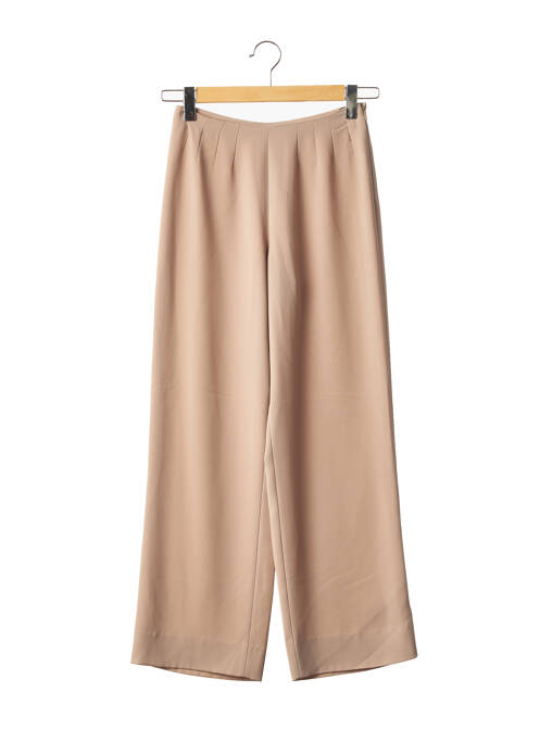 Pantalon larg maro THIERRY MUGLER femeie