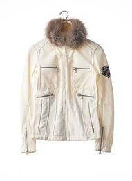 Jachete casual finisaj interior dublat bej TONI SAILER femeie