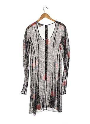 Rochie midi croială fluidă mâneci lungi negru SONIA RYKIEL femme