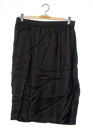 Fustă midi croială dreaptă negru LANVIN femeie