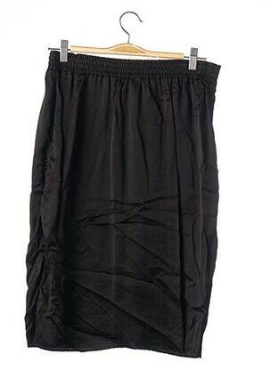 Fustă midi croială dreaptă negru LANVIN femeie