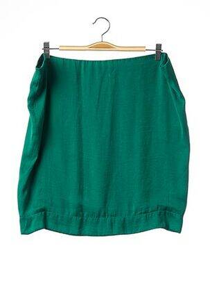 Fustă scurtă talie elastică verde LANVIN femeie