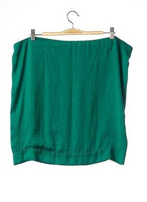 Fustă scurtă talie elastică verde LANVIN femeie