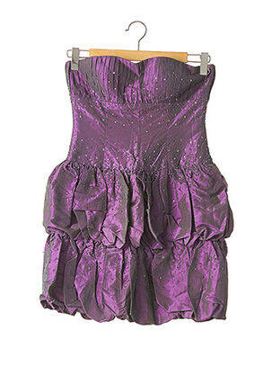 Rochie midi violet NOLY FUENTES femeie
