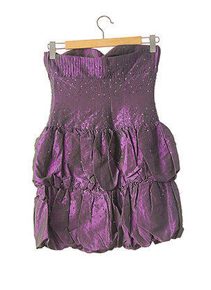 Rochie midi fără mâneci fără mâneci violet NOLY FUENTES femeie